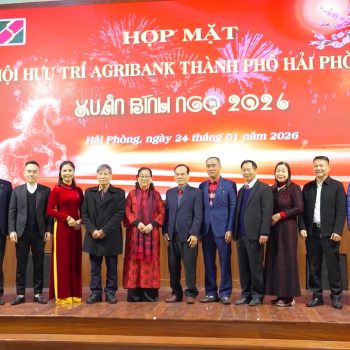 HỘI HƯU TRÍ AGRIBANK TP. HẢI PHÒNG GẶP MẶT ĐẦU XUÂN BÍNH NGỌ 2026 VÀ TỔNG KẾT CÔNG TÁC HƯU TRÍ NĂM 2025